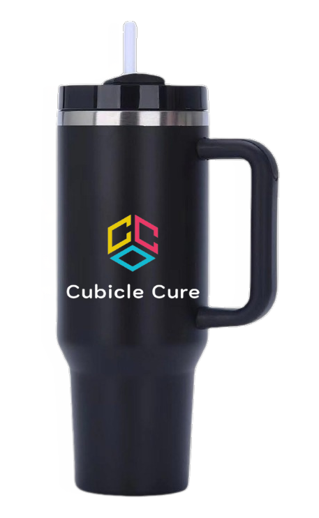 Premium Tumbler with Straw